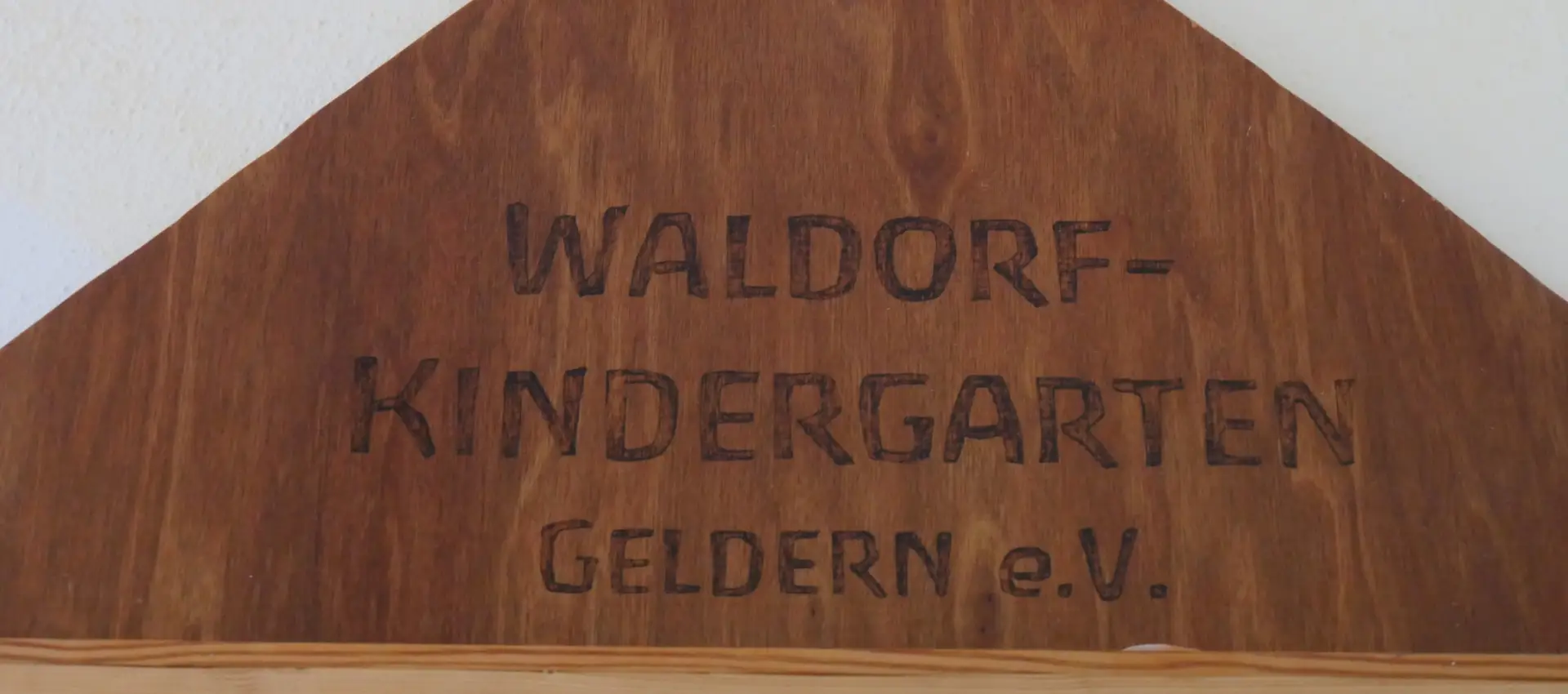 Waldorfkindergarten Schild